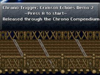 Screenshot Thumbnail / Media File 1 for Chrono Trigger (USA) [Hack by Kajar Laboratories Demo 2] (~Chrono Trigger - Crimson Echos)